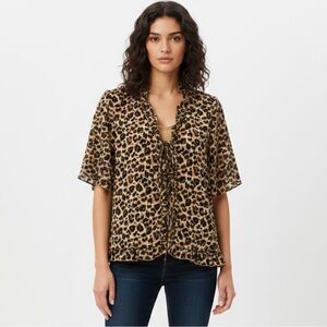 JODIFL Leopard Print Blouse